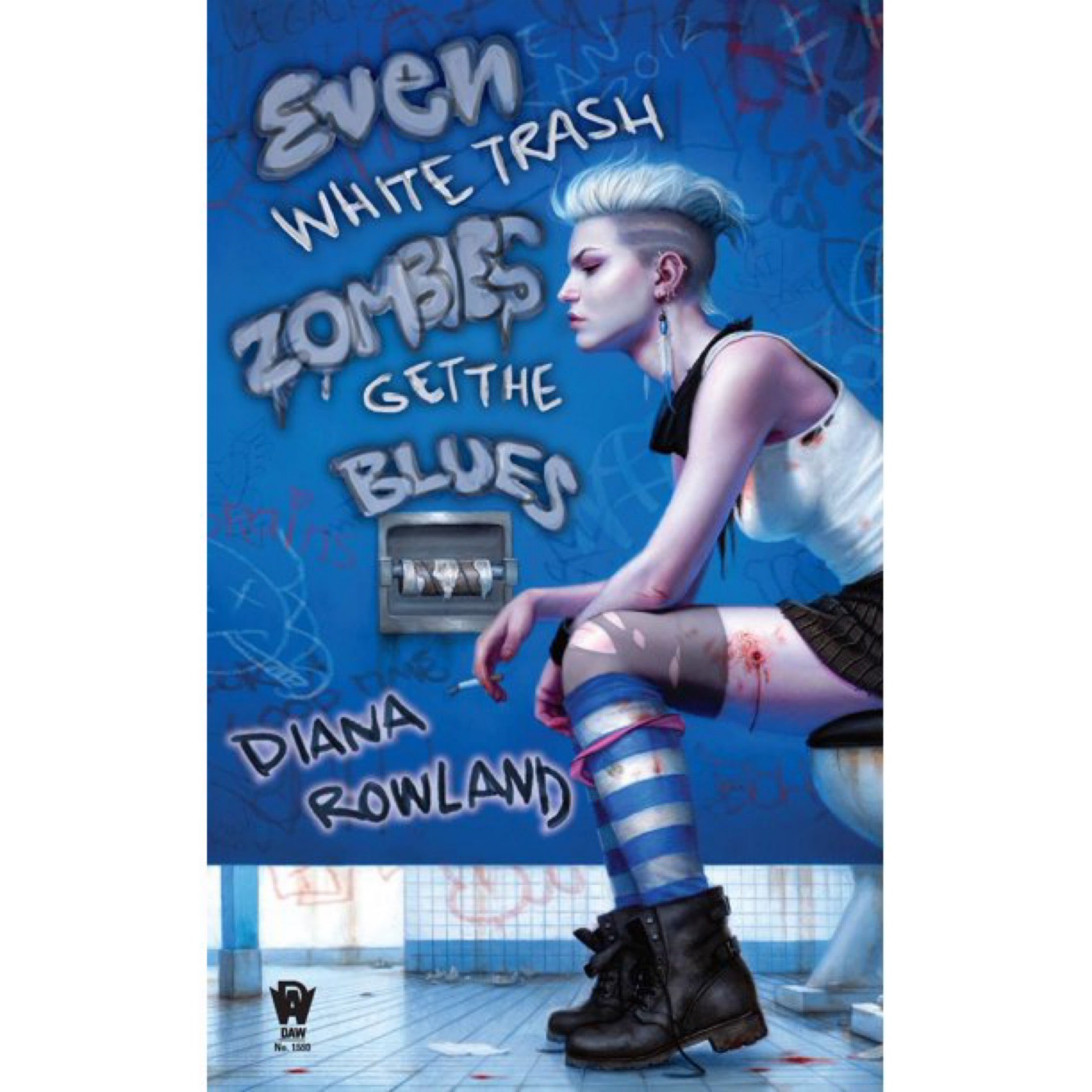 Even White Trash Zombies Get the Blues by Diana Rowland: 9780756407506 |  : Books